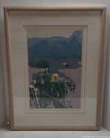 Full view of framed limited edition print