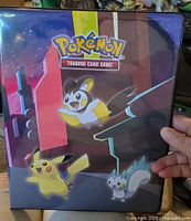 Front cover of Pokémon Trading Card Game binder