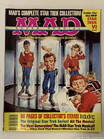 Front cover showing title, date, price and parody artwork