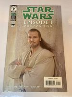 Front cover of Star Wars Episode I Qui-Gon Jinn #1 comic