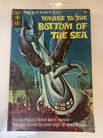 Front cover of Voyage to the Bottom of the Sea #12 comic showing artwork and publisher details