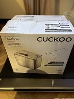 Retail box showing brand, model and product image