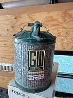 front view showing GW Metal label and overall condition