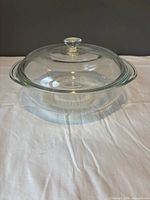 casserole with lid assembled