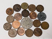 Group view of all coins