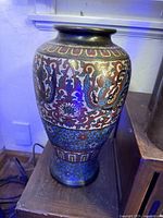 Full view of vase showing overall shape and decoration