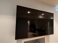 Front view of Vizio flat screen TV