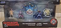 Front of sealed Jada Dungeons & Dragons die-cast miniature set showing all five figures