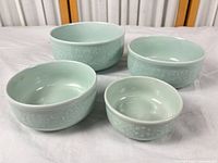 All four bowls group view