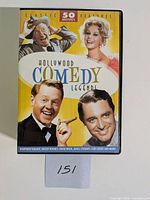 Front cover of DVD box set showing title and artwork