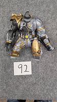 Full view of loose Cy-Gor action figure front