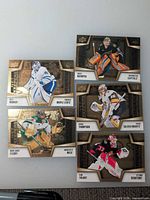 All five Next Keepers cards laid out