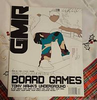 Front cover showing title, issue 11, Tony Hawk's Underground feature