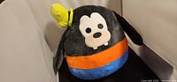 Front view of Goofy Squishmallow showing full design and colors