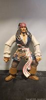 Front view of Jack Sparrow action figure