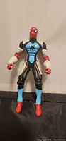 Full view of Spider-Man Aqua Diver action figure standing upright