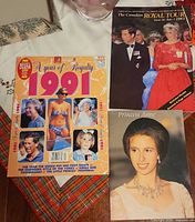 Front covers of the three royalty publications