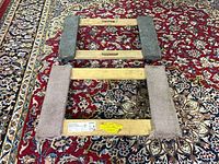 Both dolly tops showing carpet-covered ends