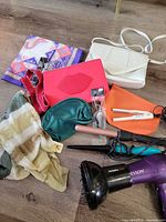 Group shot of all items laid out