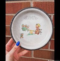 Top view showing full interior illustration and rhyme text