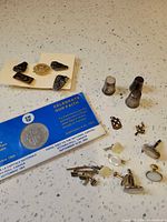 overall view of all items on countertop