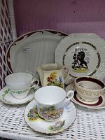 Assortment of all items displayed in basket