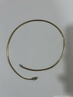 Full view of circular necklace