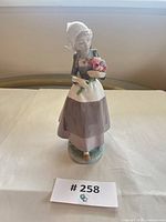 Full front view of figurine