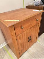 Front and top of cabinet showing overall design and finish