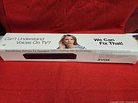 Front of retail box showing product image and dialogue clarification claim