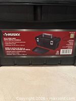 Front label showing brand, size and model