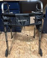Front view of BIOS Living two-wheeled walker