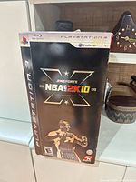 Front of sealed PS3 NBA 2K10 Kobe Bryant Locker Edition box