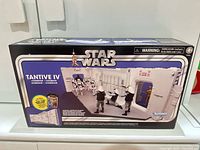 Front of sealed Star Wars Tantive IV corridor playset box