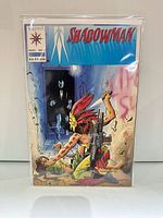 Front cover of Shadowman comic in sleeve