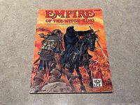 Front cover of Empire of the Witch-King RPG sourcebook showing title, artwork, ICE logo and stock number 4020