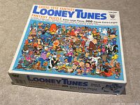 Front of puzzle box showing artwork and product details