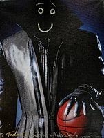 Front view of painting showing full artwork