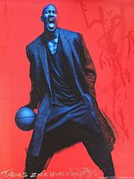 front view of painting showing full image and colors