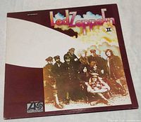 Front cover showing Led Zeppelin II artwork and catalog number