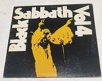 Front of Black Sabbath Vol 4 jacket
