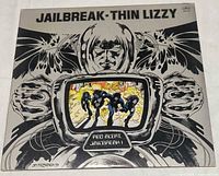 Front cover of Thin Lizzy "Jailbreak" LP