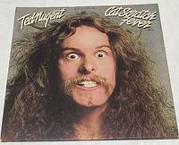Front cover of Ted Nugent Cat Scratch Fever gatefold album