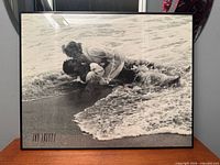 Full view of framed print showing image and frame