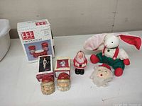 Front view of all items in lot