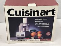 Retail box front showing brand, model and product image