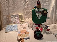 All items grouped together showing variety and condition tags