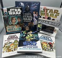 All seven Star Wars children’s books front covers visible