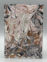 Front view showing full abstract design