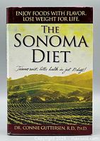 Front cover of The Sonoma Diet hardcover book